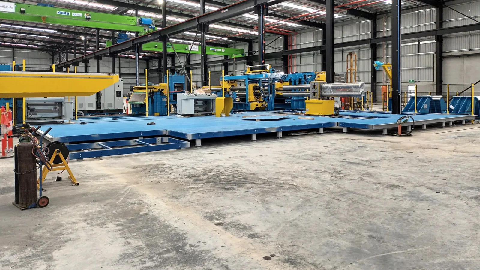 Complete factory relocation project