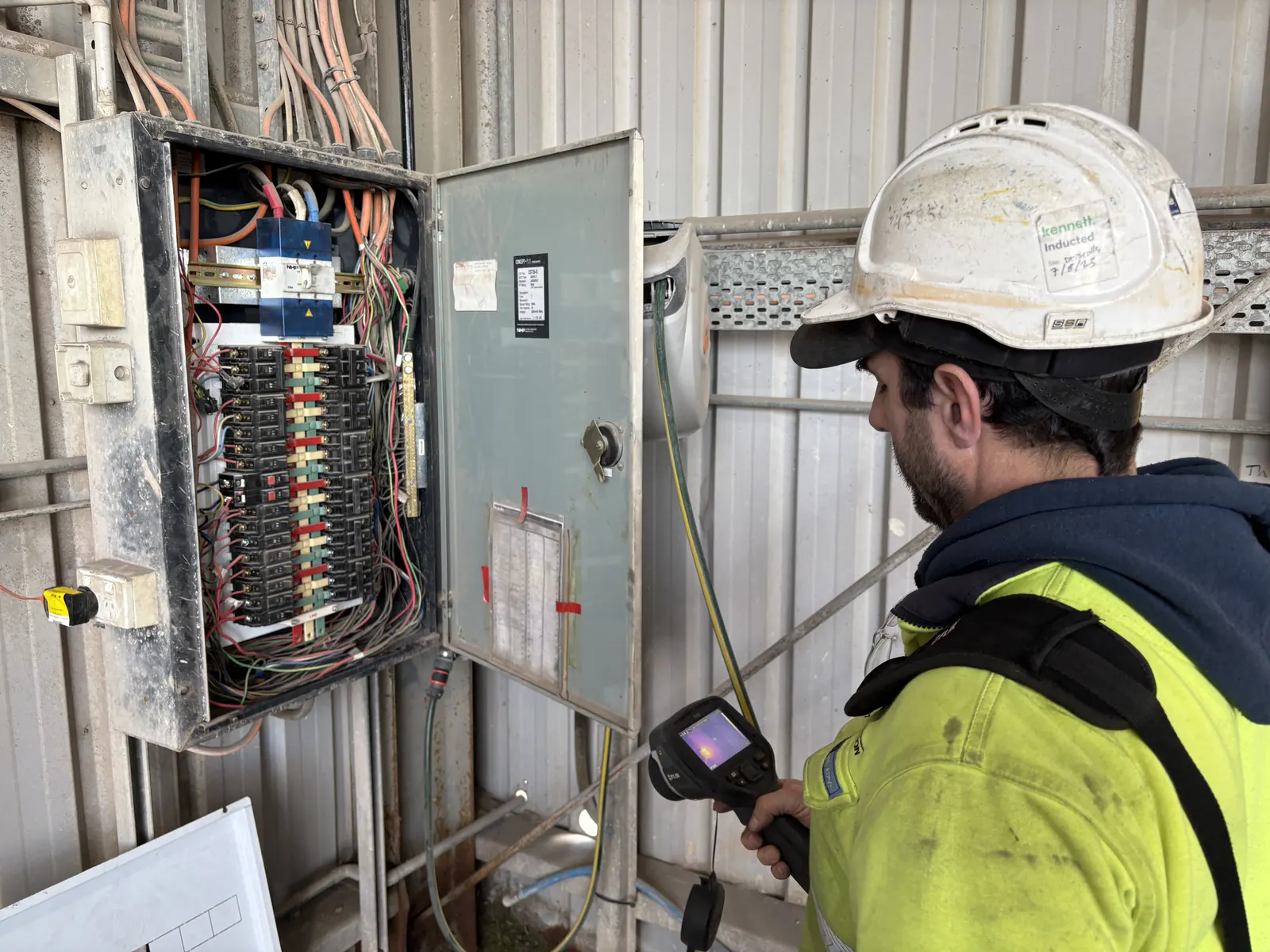 Industrial electrical maintenance