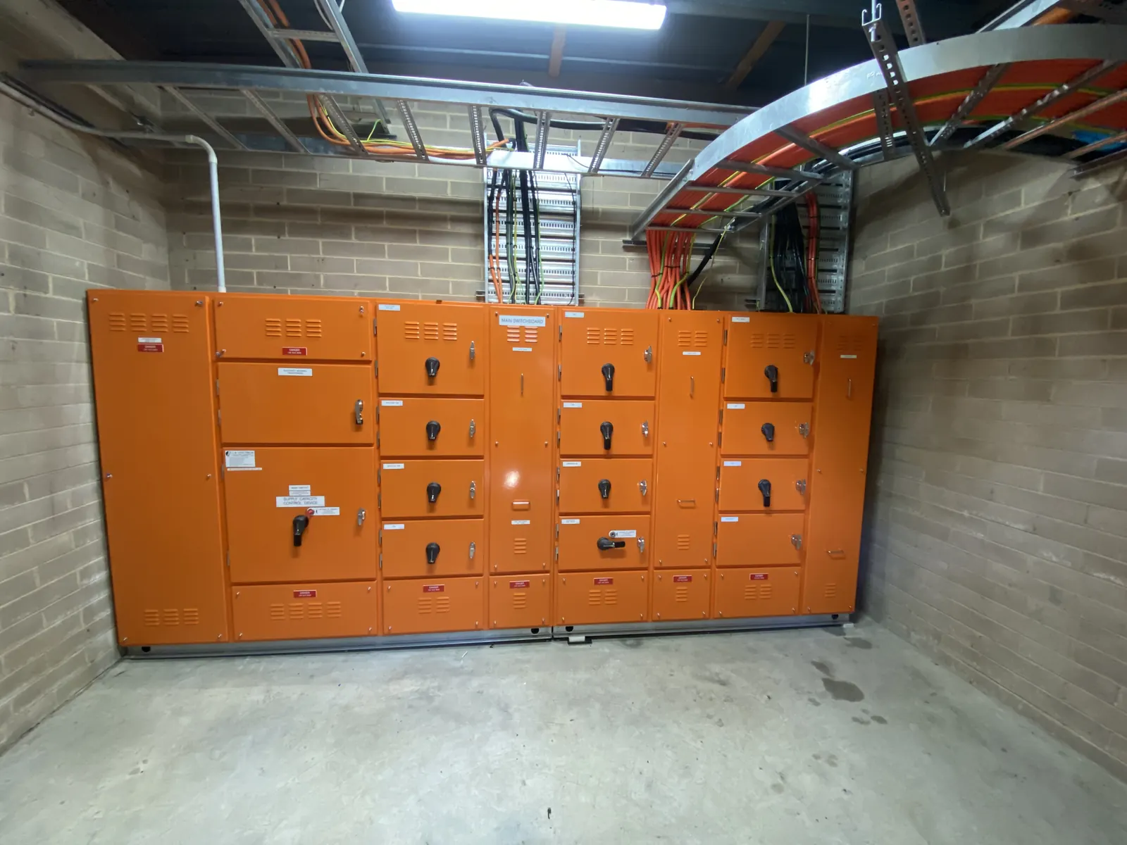 Industrial switchboard upgrade and changeover