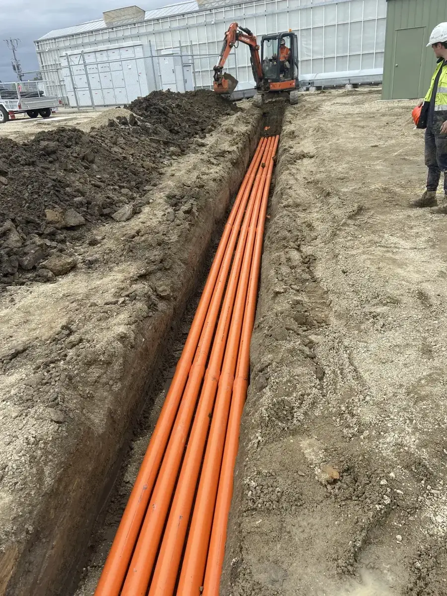 Underground electrical conduit installation